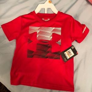 NWT boys 12mo size Under Armour short outfit